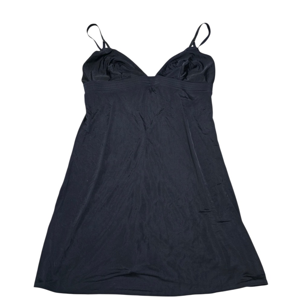 Victoria's Secret Very Sexy Black Adjustable Strap Slip Dress‎ Size M